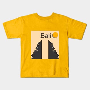 Bali temple Kids T-Shirt